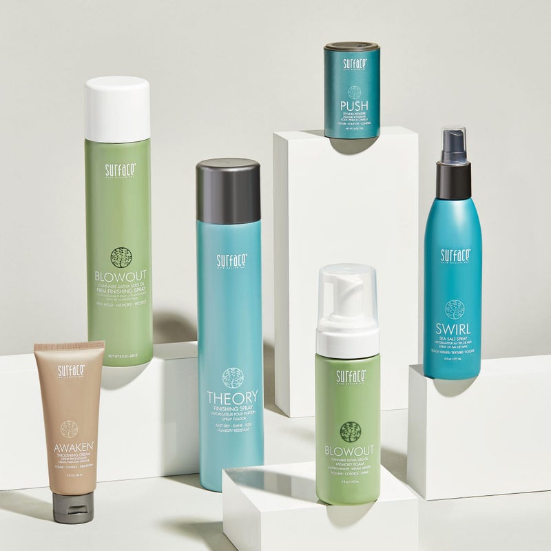 SURFACE Hair Theory Firm Finishing Spray, Strong Hold Styling Hairspray - All Day and Night Lasting Control,10 oz (Packaging may vary) - Image 5